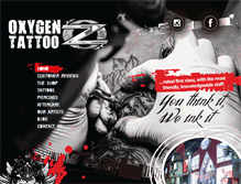 Tablet Screenshot of oxygentattooz.com